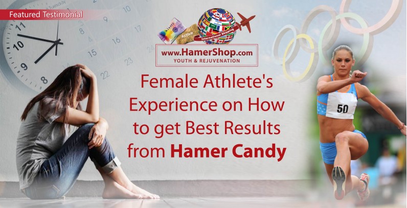 Female Athlete's Experience on How to get Best Results from Hamer Candy